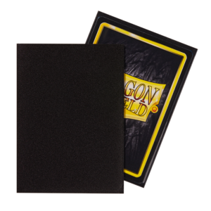 Standard Card Sleeves: Matte Black (100)