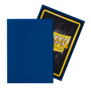 Standard Card Sleeves: Matte Blue (100)