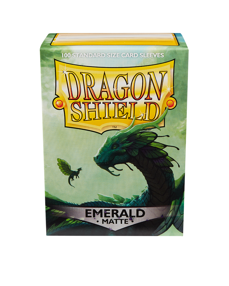 Standard Card Sleeves: Matte Emerald (100) - Image 2