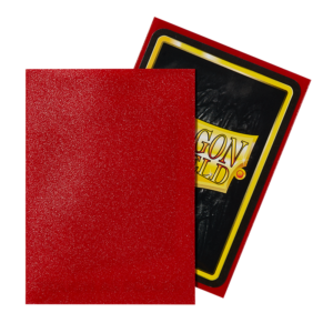 Standard Card Sleeves: Matte Ruby (100)