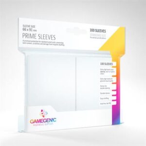 Gamegenic Prime Card Sleeves: White (100)
