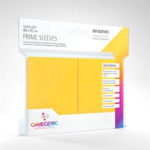 Gamegenic Prime Card Sleeves: Yellow (100)