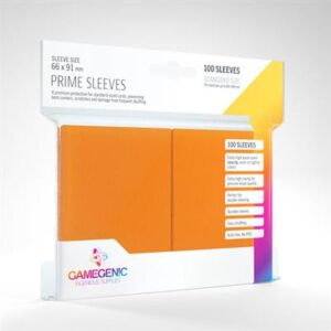 Gamegenic Prime Card Sleeves: Orange (100)